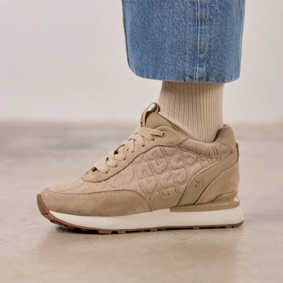PADDED SNEAKERS WITH INTERNAL WEDGE MENTZ - Image 5