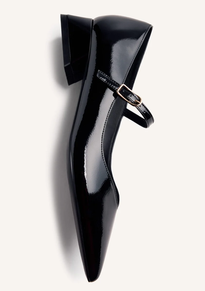PATENT LEATHER EFFECT MARY-JANES WISHAW - Image 4