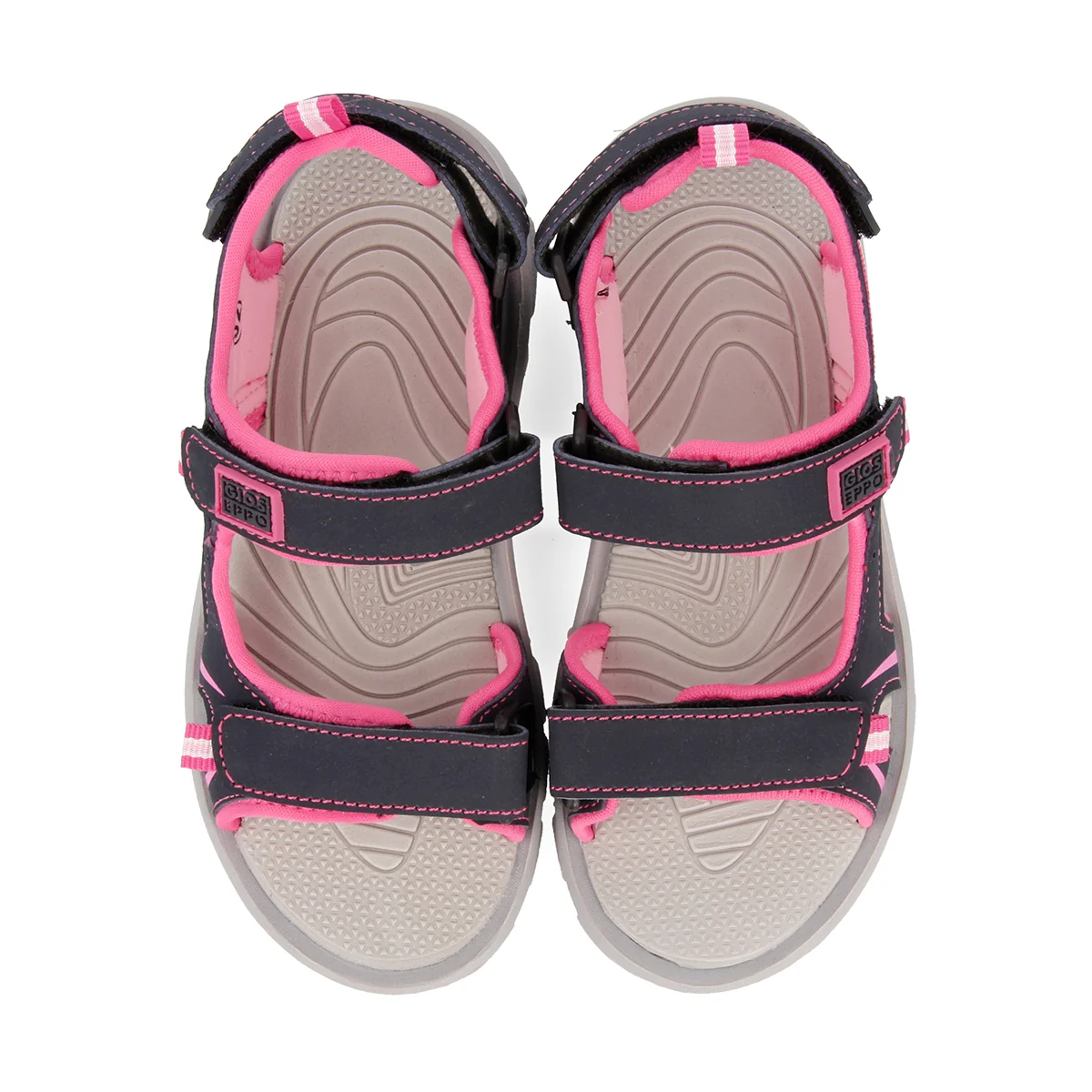 Pink sporty flip flops for boys AACHEN - Image 3
