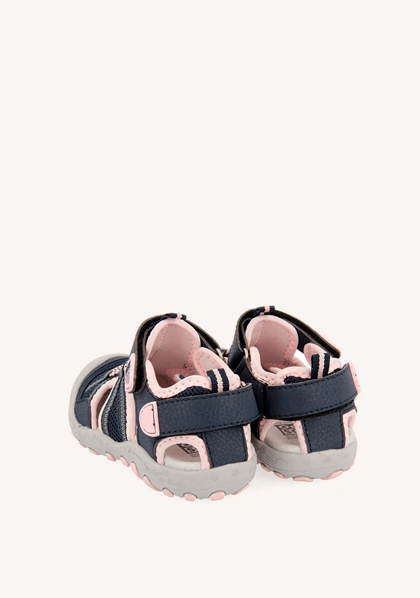 Pink sporty flip flops for girls MAZATLAN - Image 4