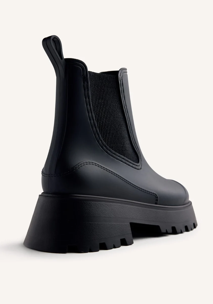 PLATFORM RAIN ANKLE BOOTS BELDING - Image 5