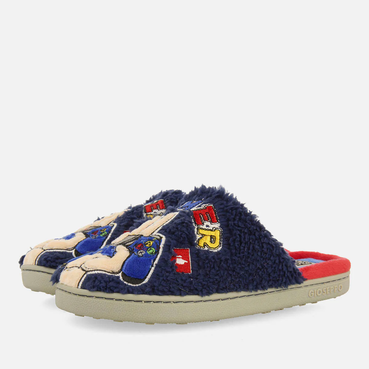 PLUSH PRINTED GAMER ORWELL SLIPPERS - Image 2