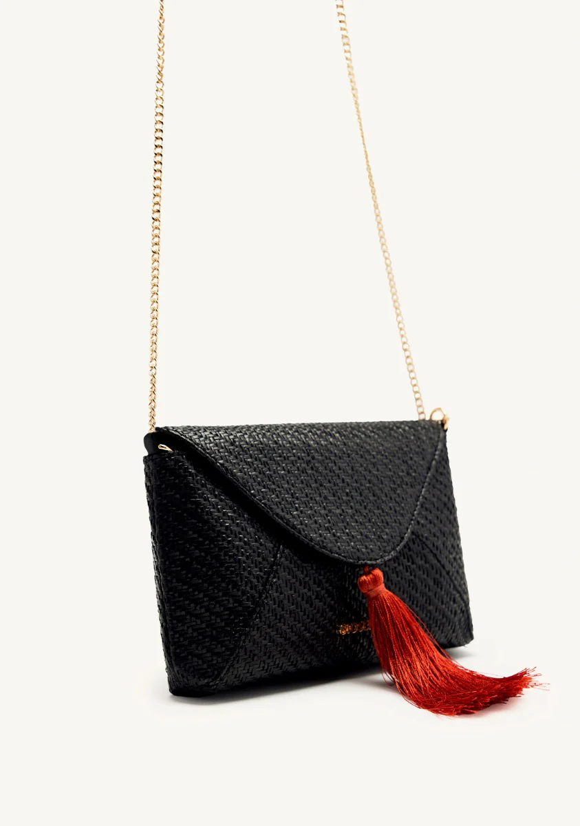 RAFFIA FRINGE CROSSBODY BAG TRUMBULL - Image 2