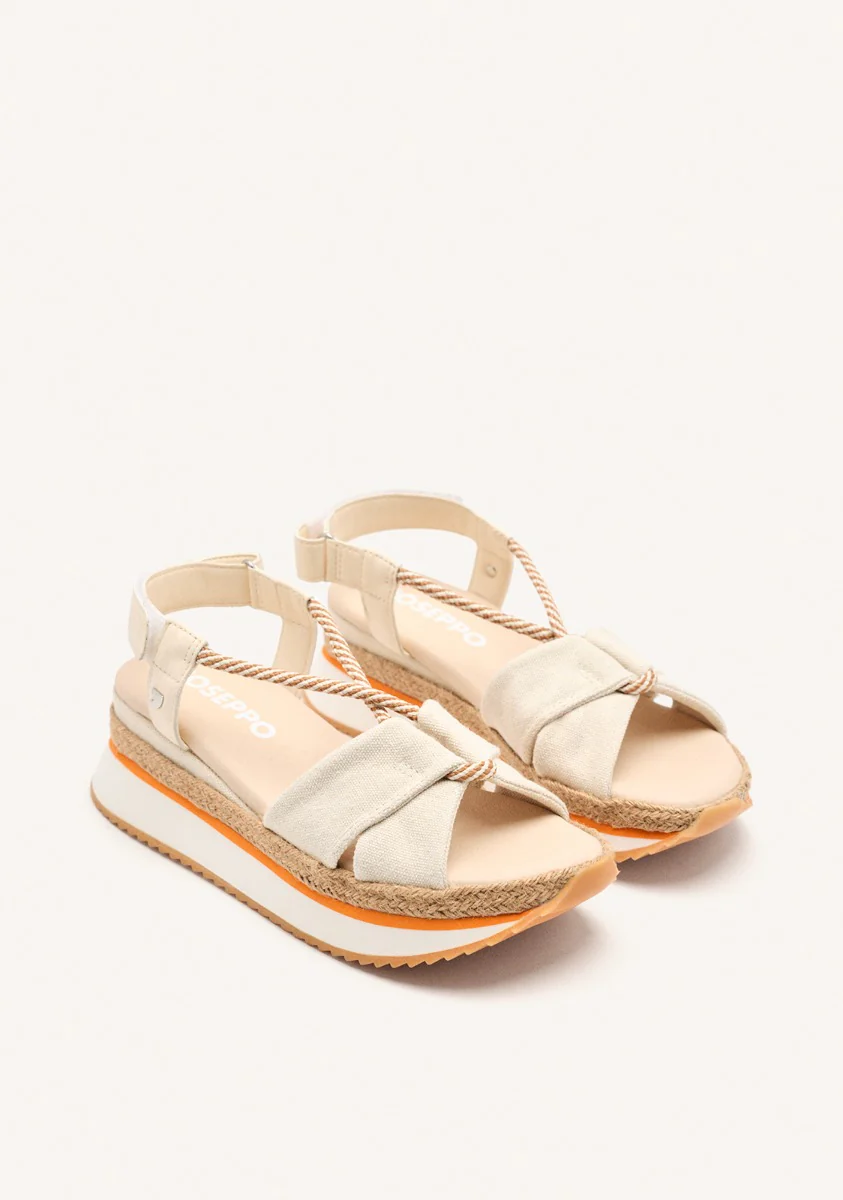 RAFFIA PLATFORM SPORTY SANDALS IRONTON - Image 2