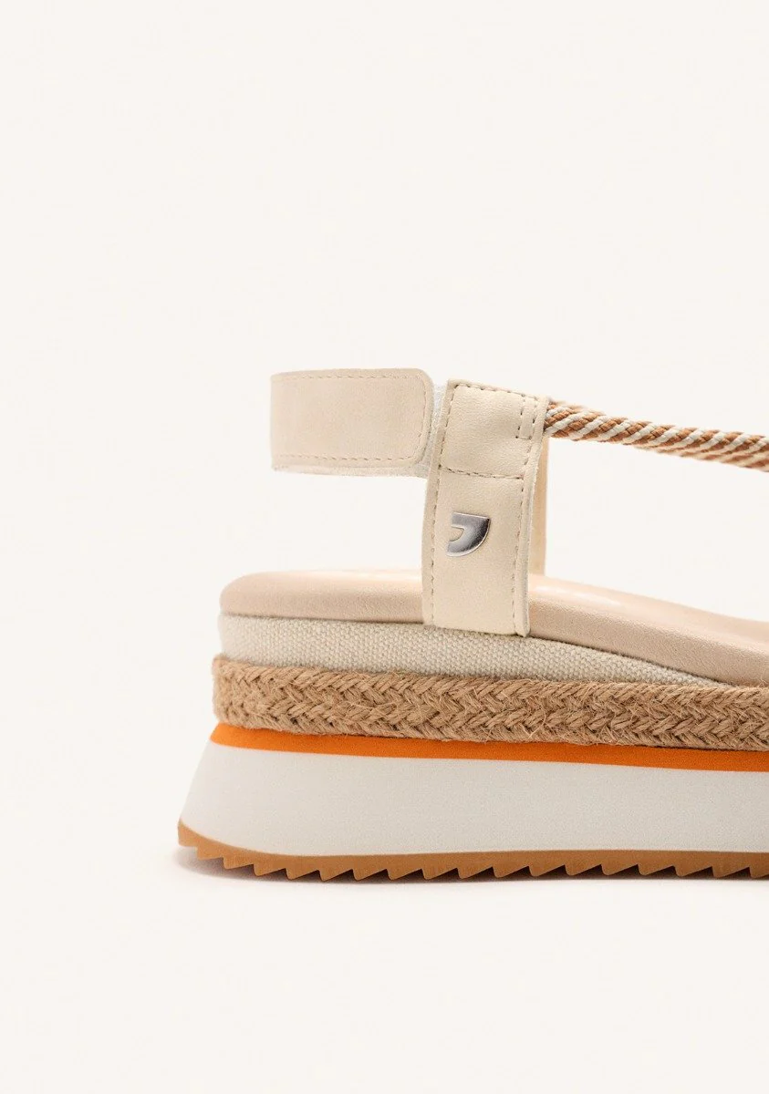 RAFFIA PLATFORM SPORTY SANDALS IRONTON - Image 4