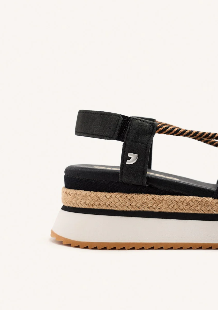 RAFFIA PLATFORM SPORTY SANDALS IRONTON - Image 4