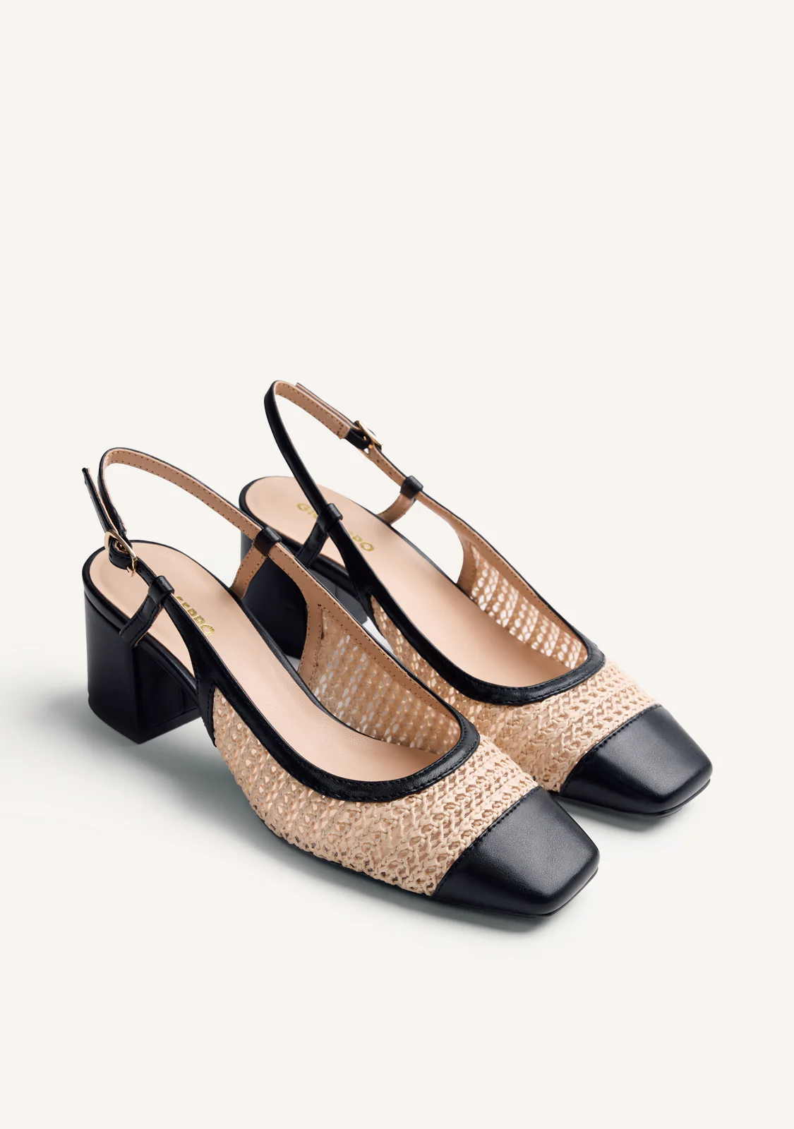 RAFFIA SLINGBACK HEELED SHOES MUNKEDAL - Image 2