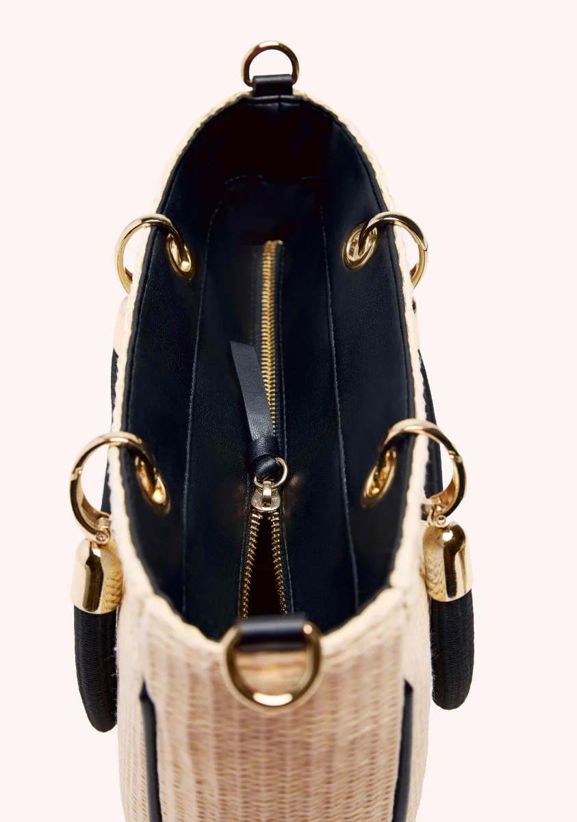 RAFFIA TOTE BAG VEAZIE - Image 3