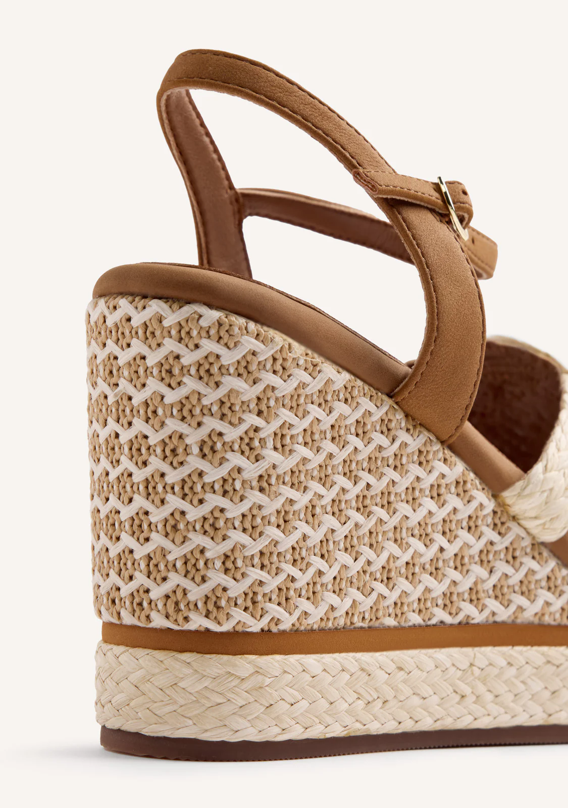 RAFFIA WEDGE SANDALS KARATINA - Image 4