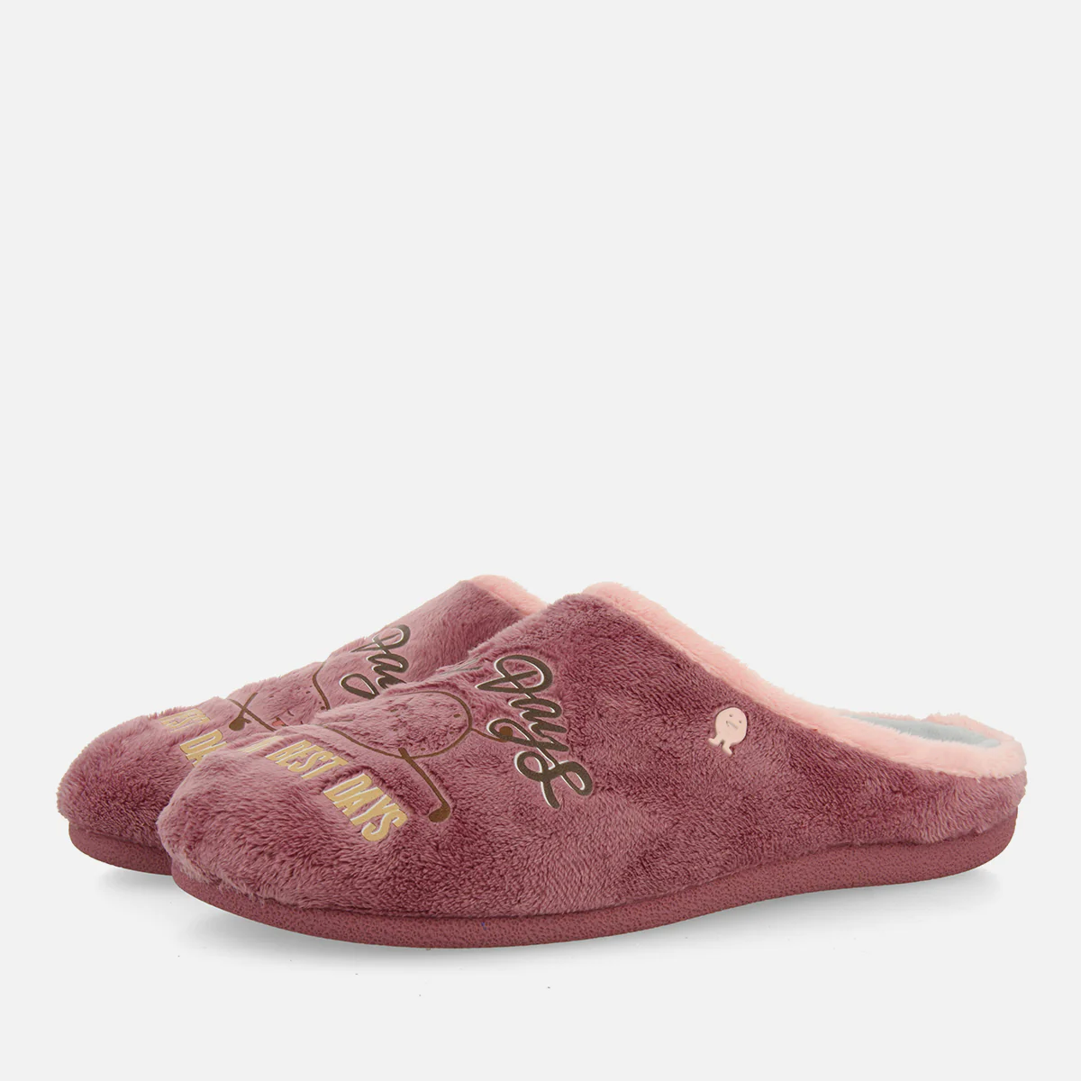 RAKAMAZ PRINTED FUR HOUSE SLIPPERS - Image 2