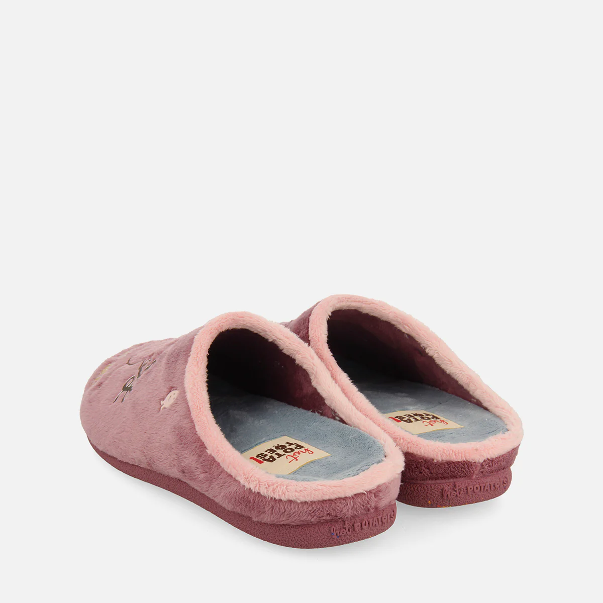 RAKAMAZ PRINTED FUR HOUSE SLIPPERS - Image 3