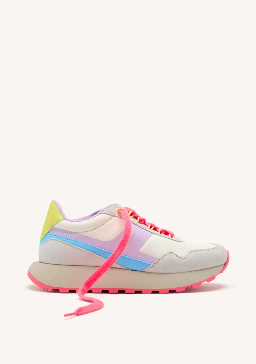 RETRO LEATHER SNEAKERS ATHOL