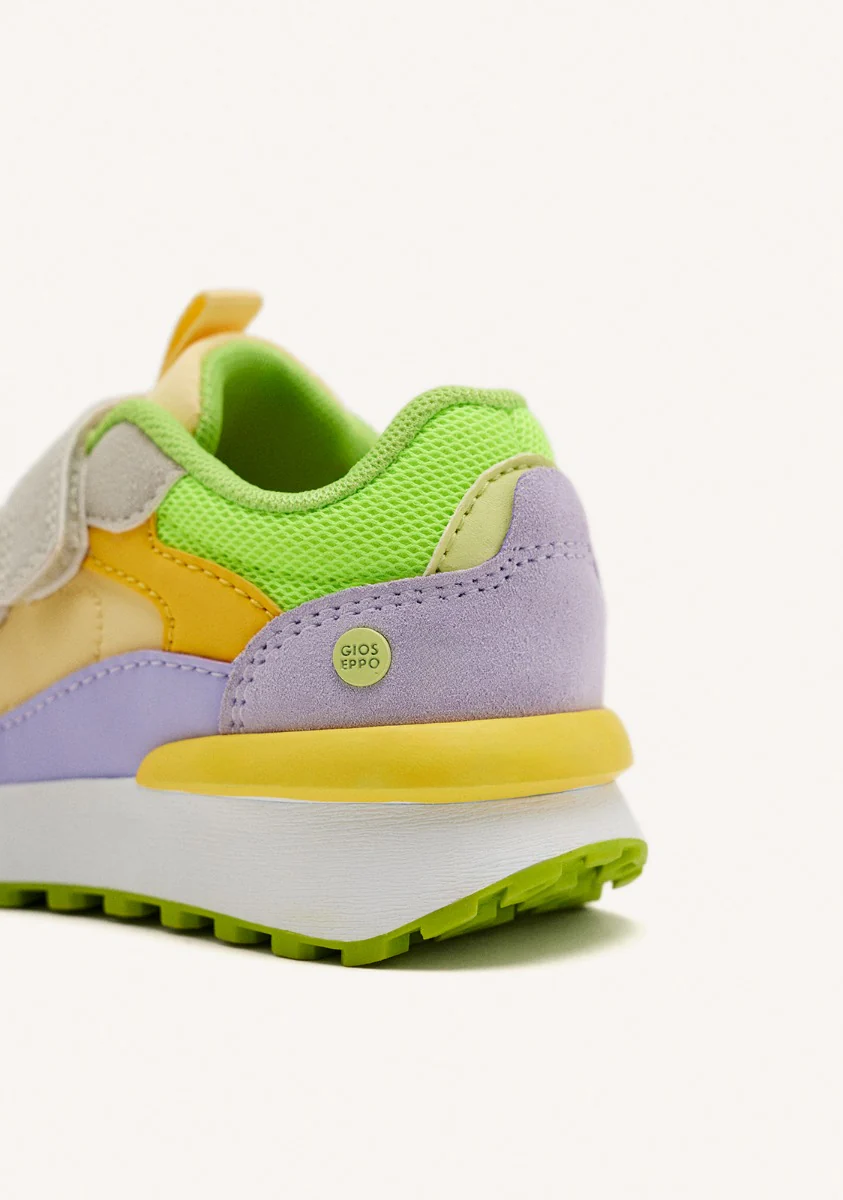 RETRO LEATHER SNEAKERS SAUKVI - Image 3