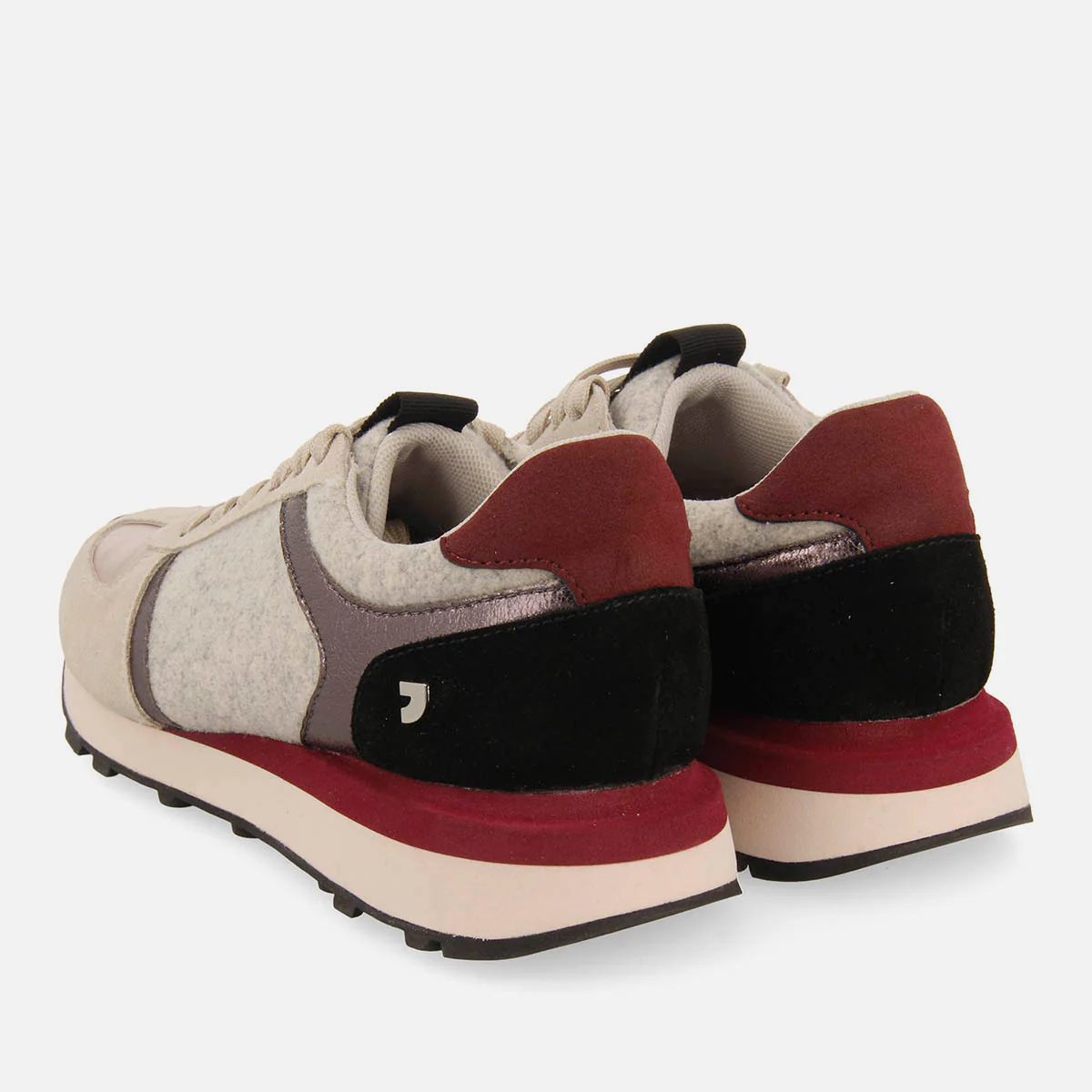RETRO STYLE FELT SNEAKERS RYE - Image 5