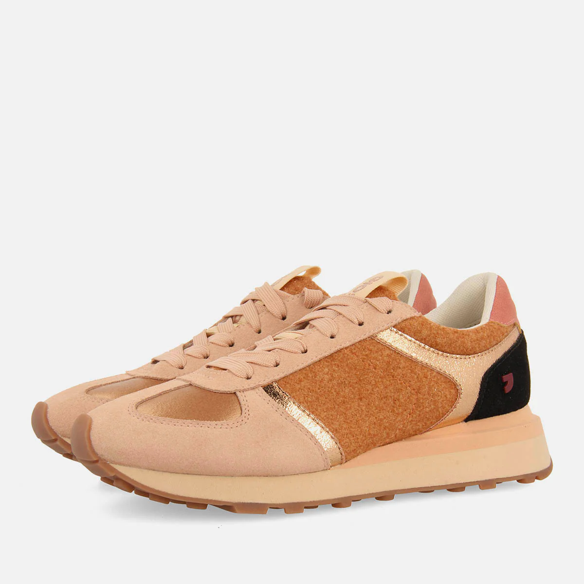 RETRO STYLE FELT SNEAKERS RYE - Image 3