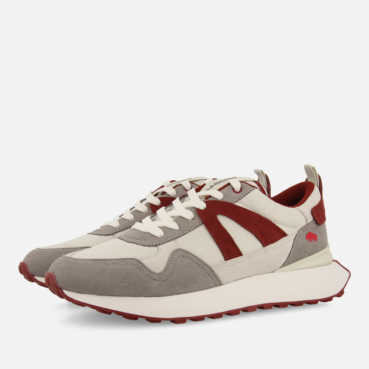 RETRO STYLE LEATHER SNEAKERS MAGOCS - Image 2
