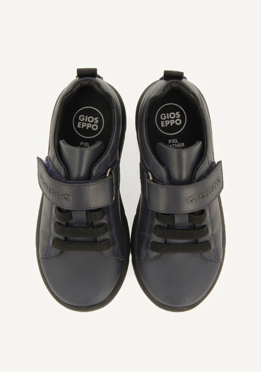 SCHOOL LEATHER TENNIS SHOES WITH ELASTIC LACES HEILIG - Image 4