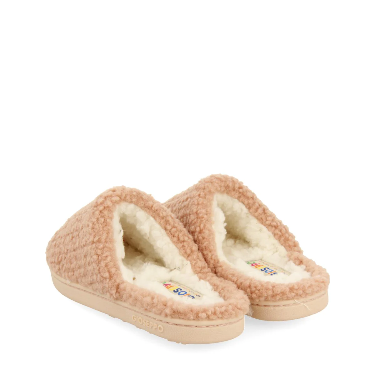Senja children's pink backless slippers - Image 4