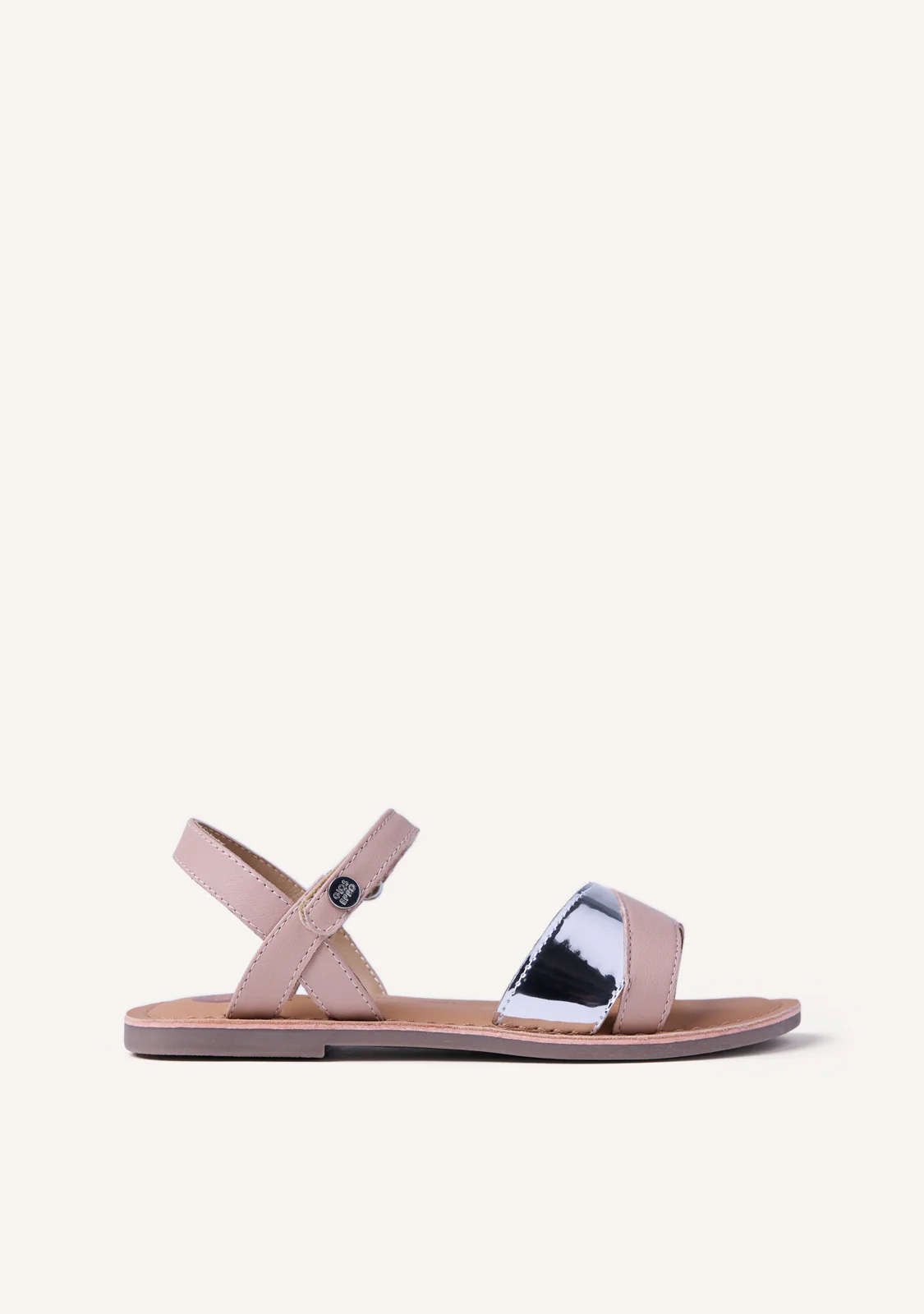 SHINY LEATHER SANDALS AWENDO