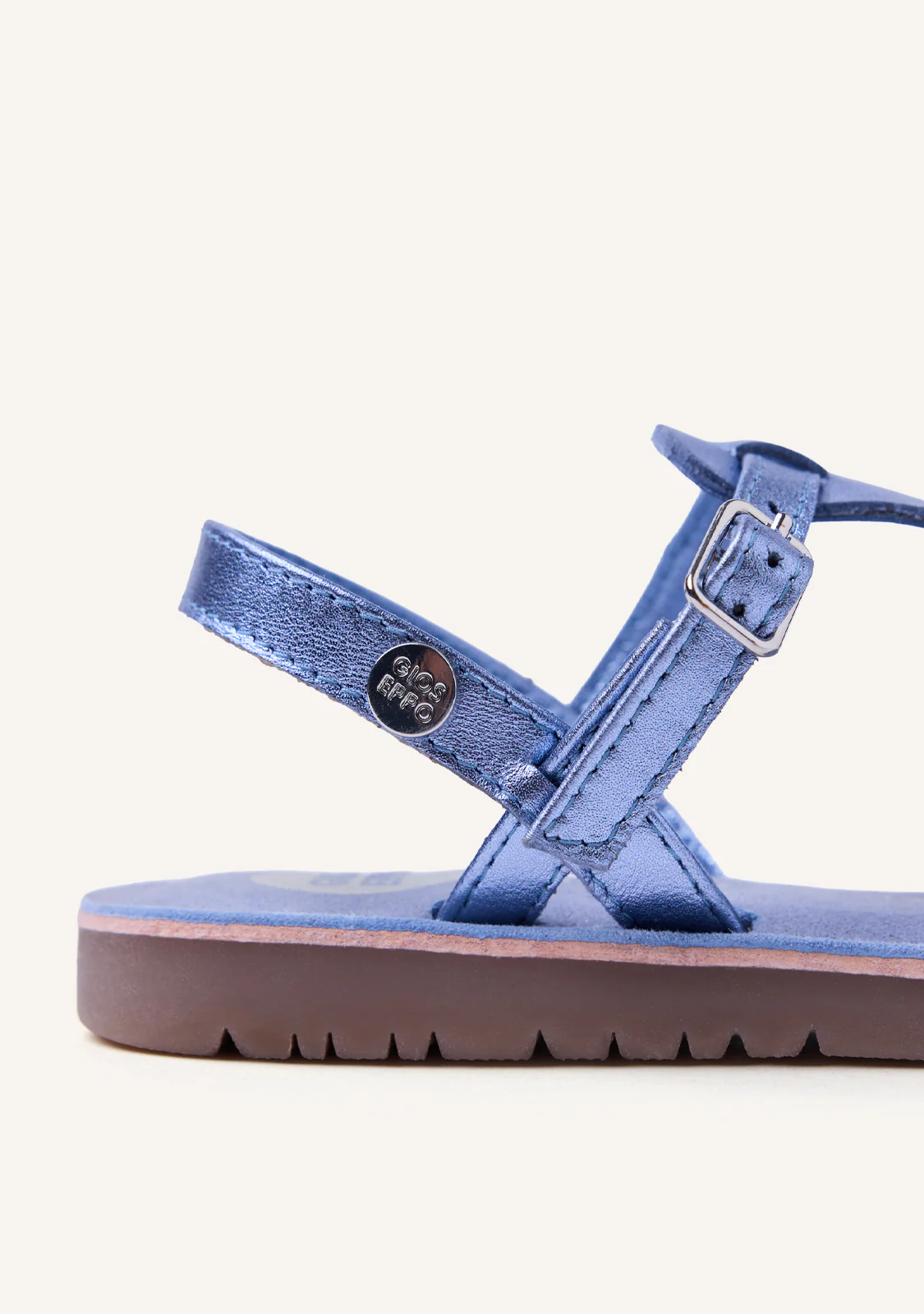 SHINY LEATHER SANDALS BEARSDEN - Image 5