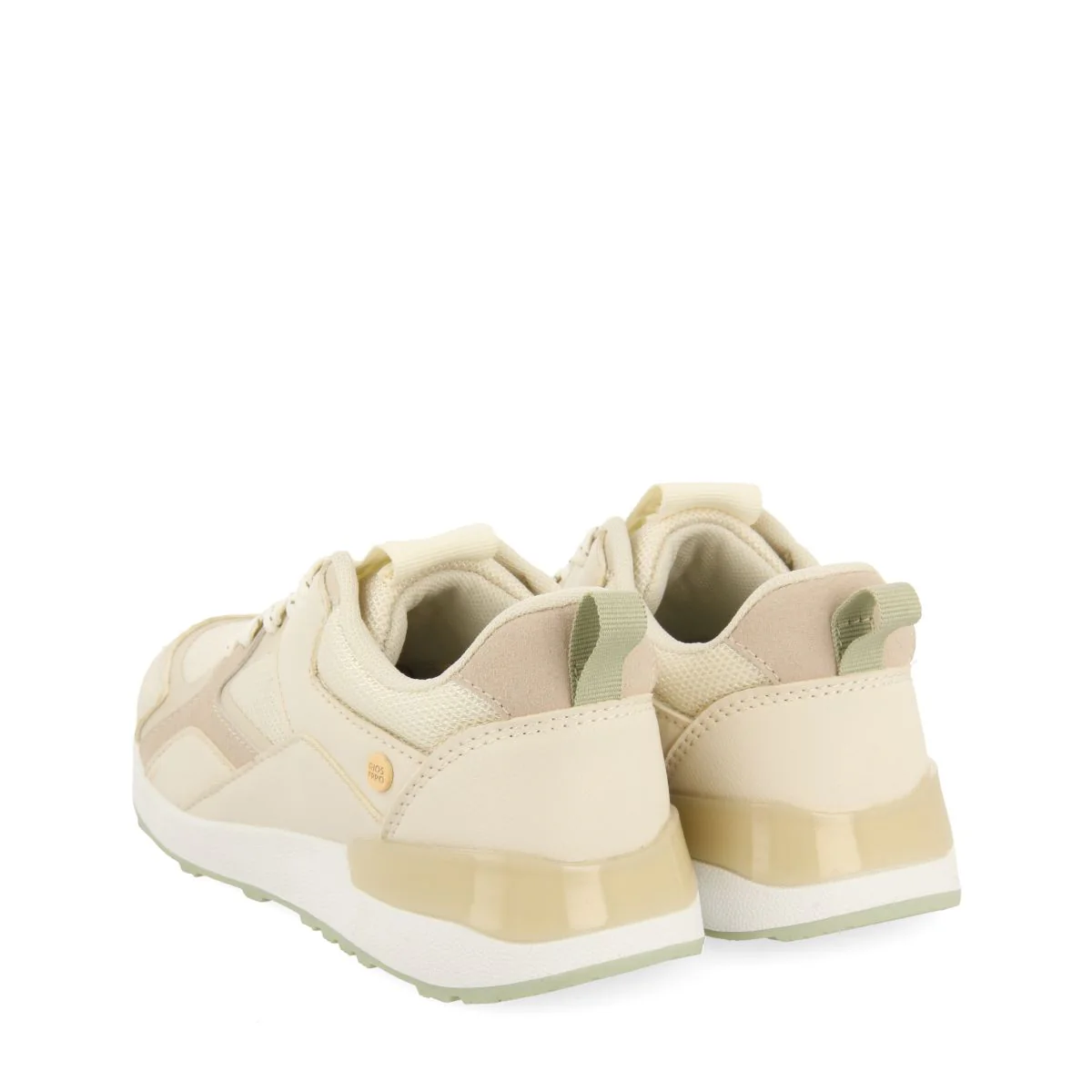 SNEAKERS BEIGE COLOR RETRO STYLE FOR BOYS AND GIRLS ZAPOD - Image 3