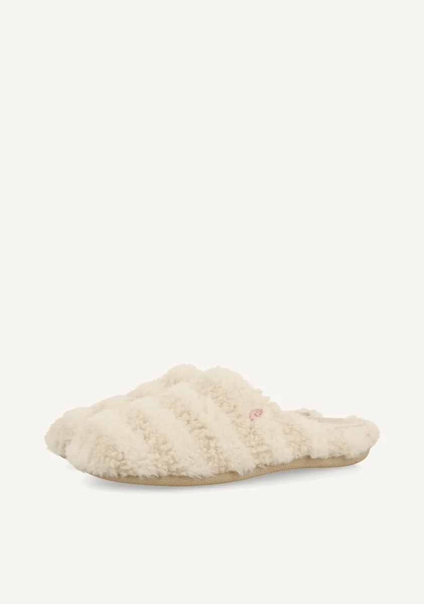 STRIPED FUR SLIPPERS SKARUP - Image 2