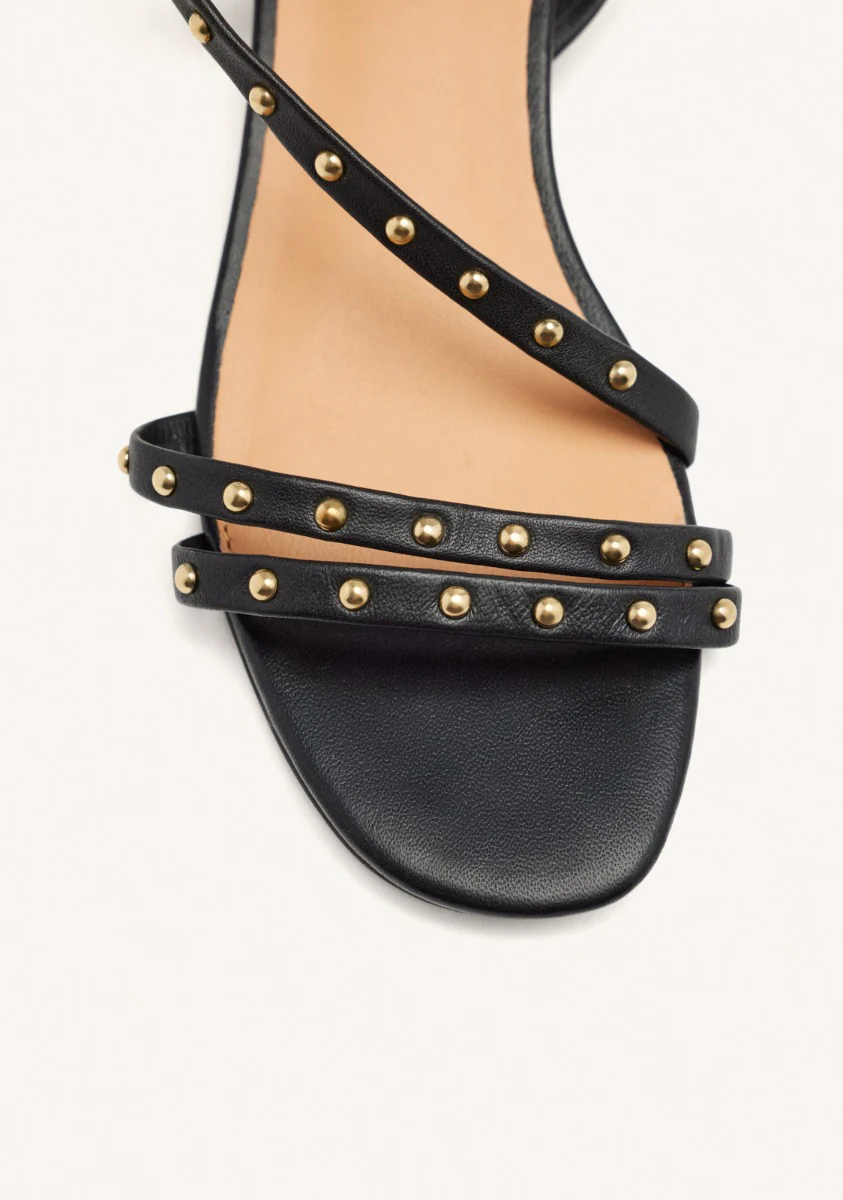 STUDDED HEEL LEATHER SANDALS BEALS - Image 3