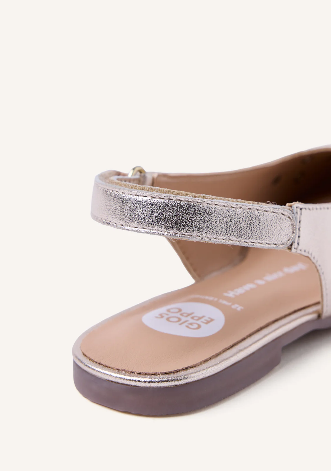 STUDDED LEATHER BALLET FLATS NAMANYE - Image 4