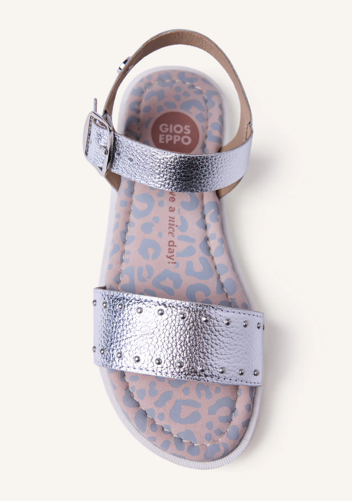 STUDDED LEATHER SANDALS CABERFAE - Image 3