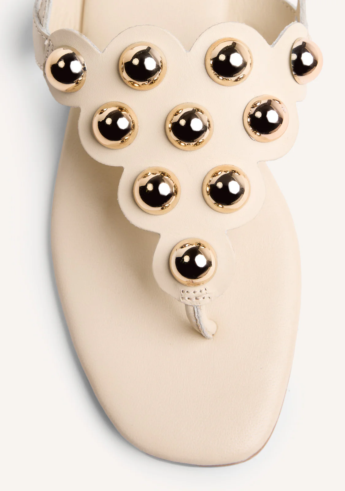 STUDDED LEATHER SANDALS KADUNA - Image 3