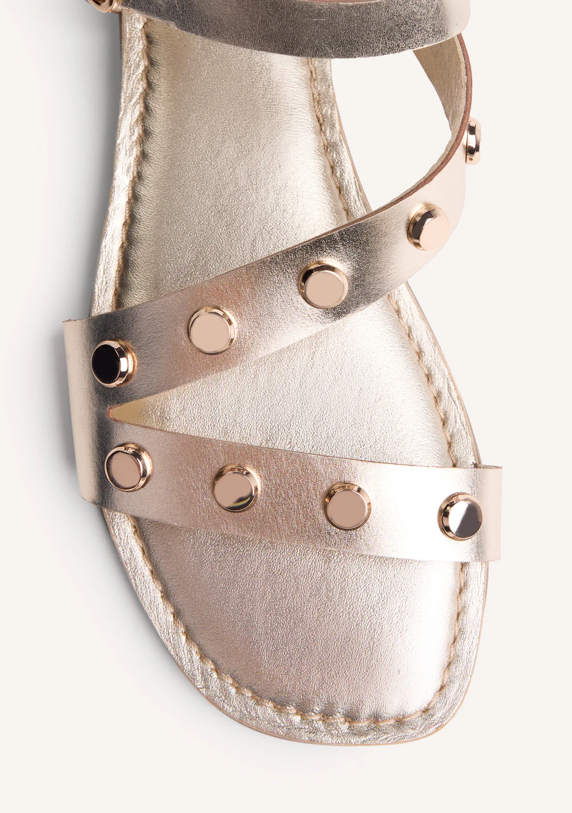 STUDDED LEATHER SANDALS MASENO - Image 3