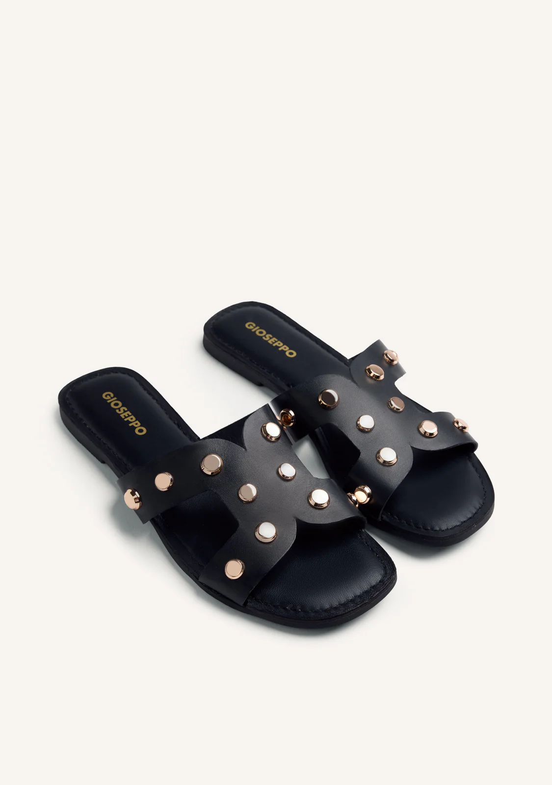STUDDED LEATHER SANDALS MILLSTON - Image 2