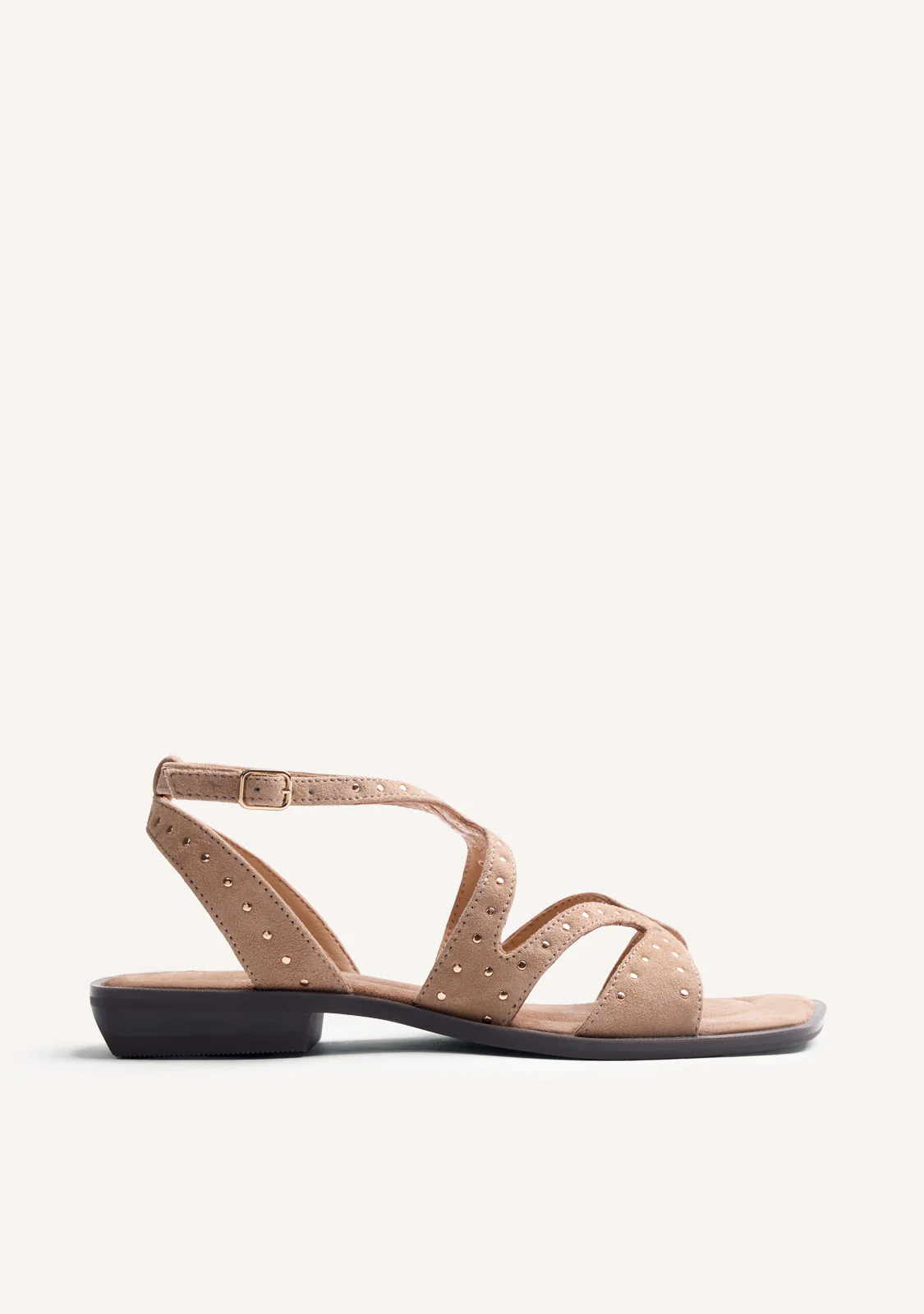 STUDDED LEATHER SANDALS URBANK