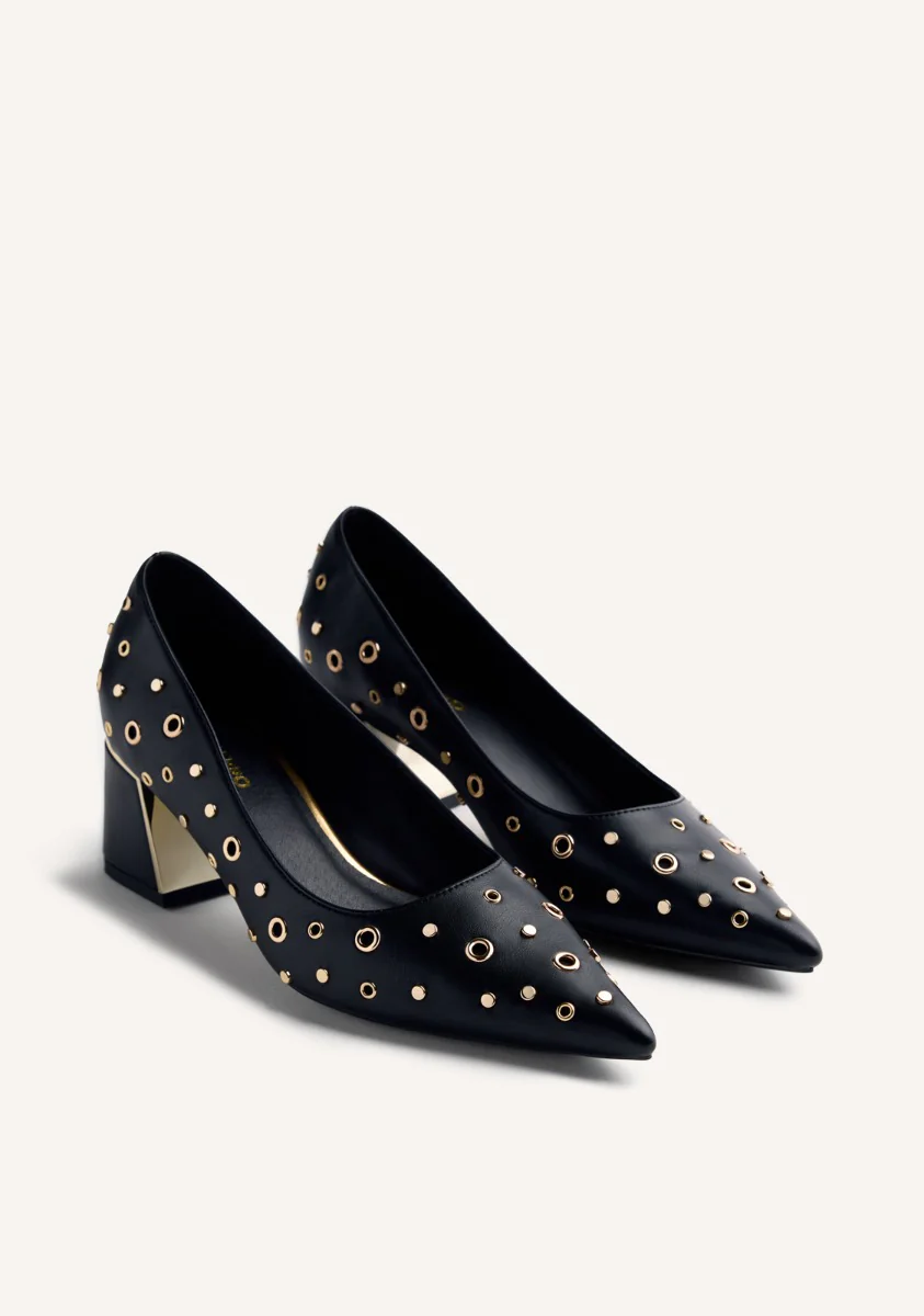 STUDS AND EYELETS HEELED SHOES HIBBING - Image 2