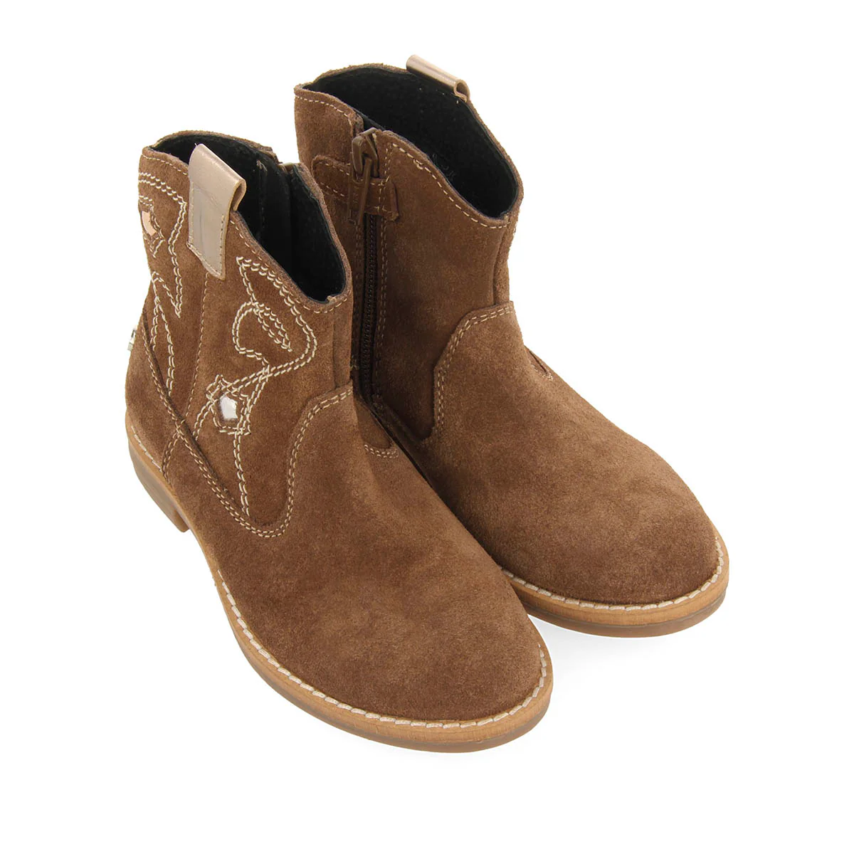 SUEDE LEATHER COWBOY BOOTS FROM DETVA - Image 4