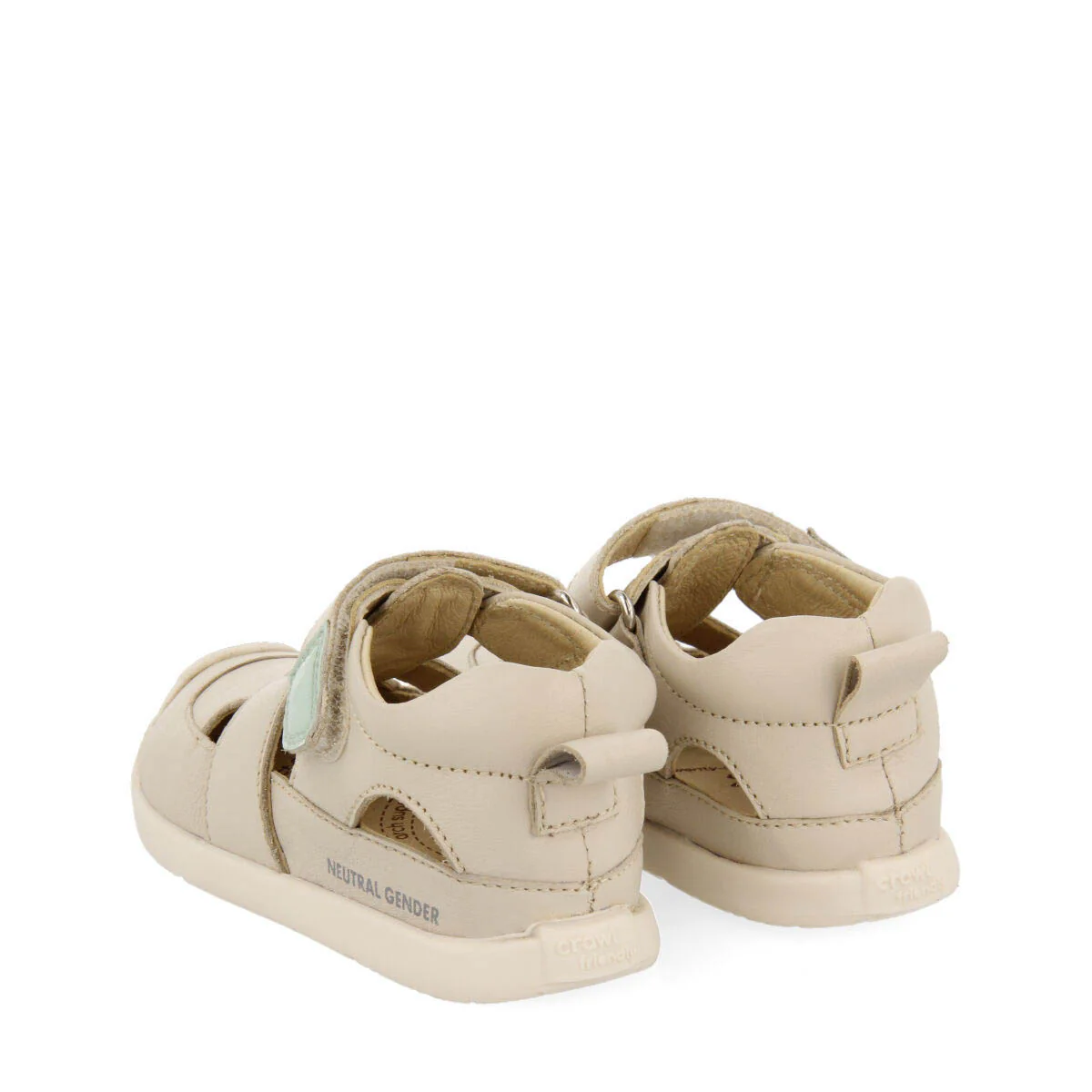 Vermusse boys off white leather sandals - Image 4