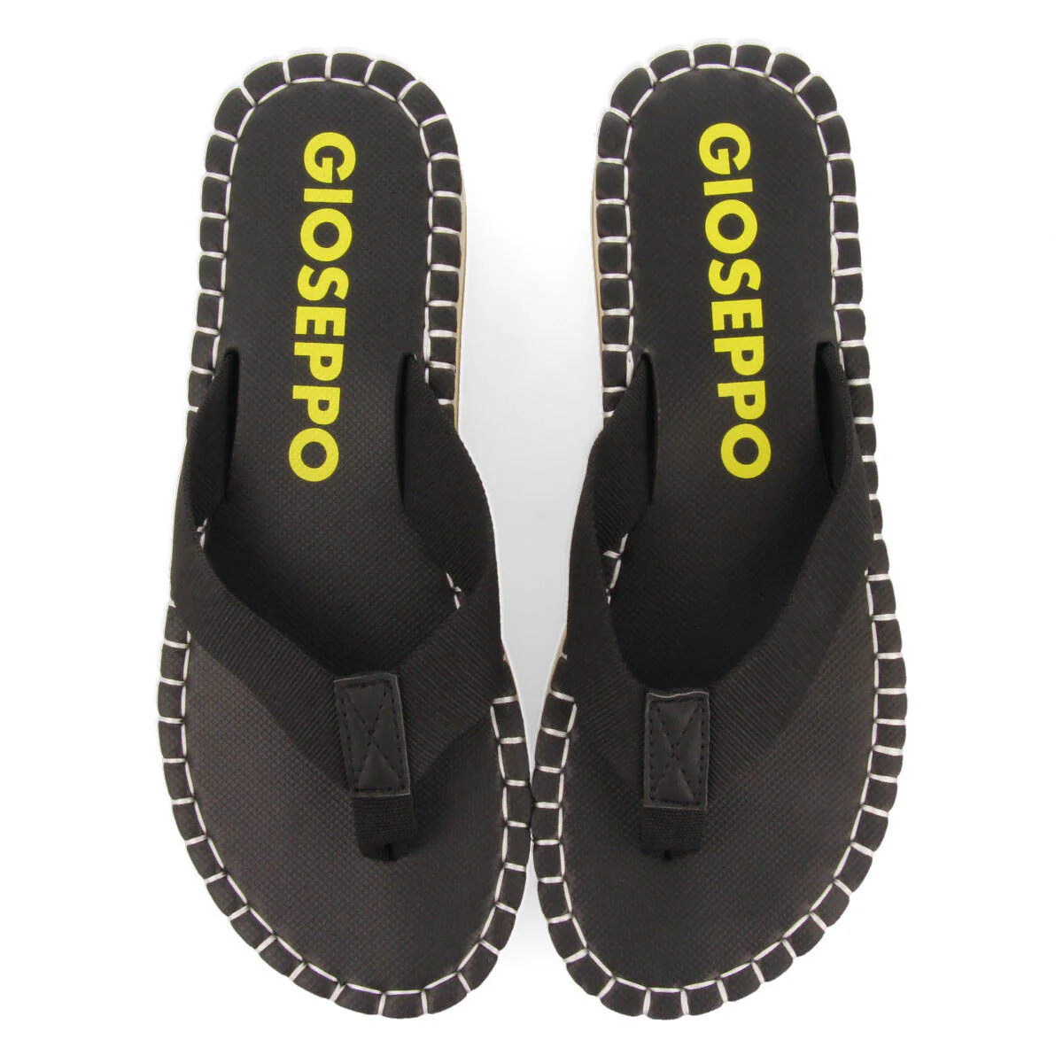Verton women's black sandals with straps and light soles - Image 3