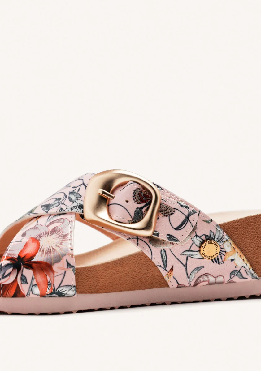 WEDGE FLOWER SANDALS UXBRIDGE - Image 3