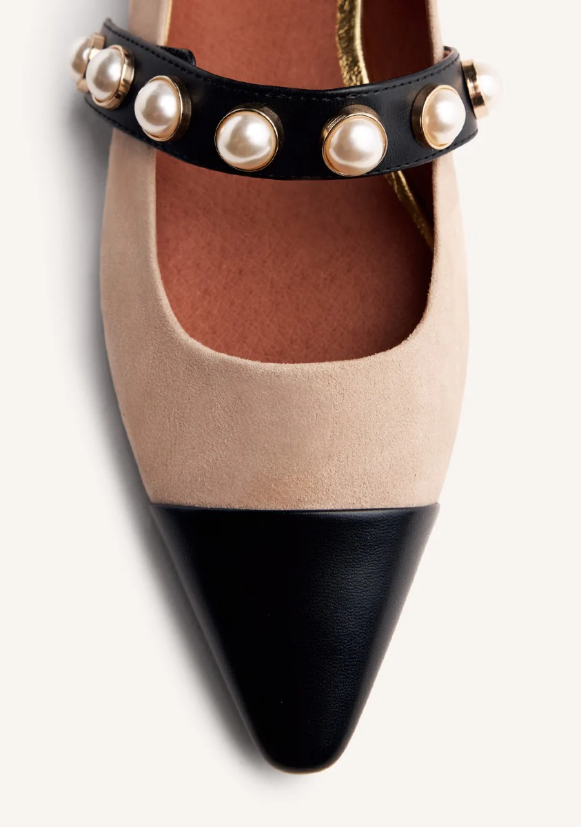 WEDGE PEARL BALLET FLATS GALIEN - Image 6