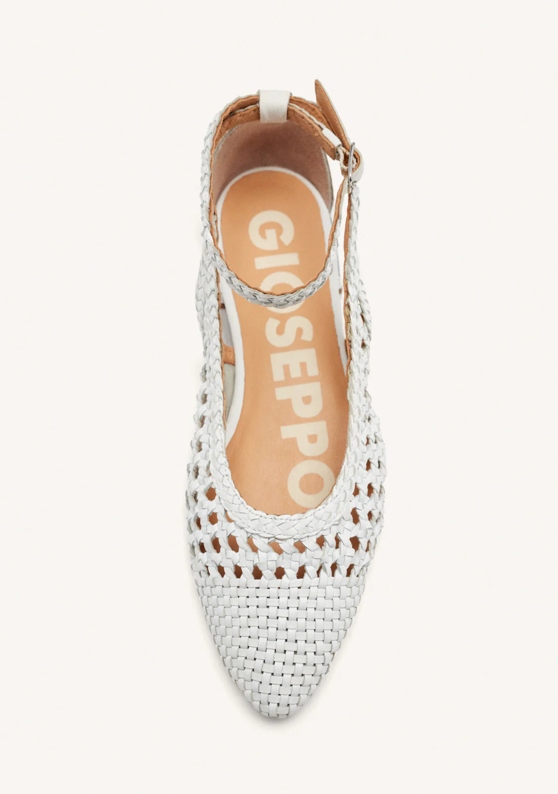 BRAIDED LEATHER BALLET FLATS DELL - Image 3