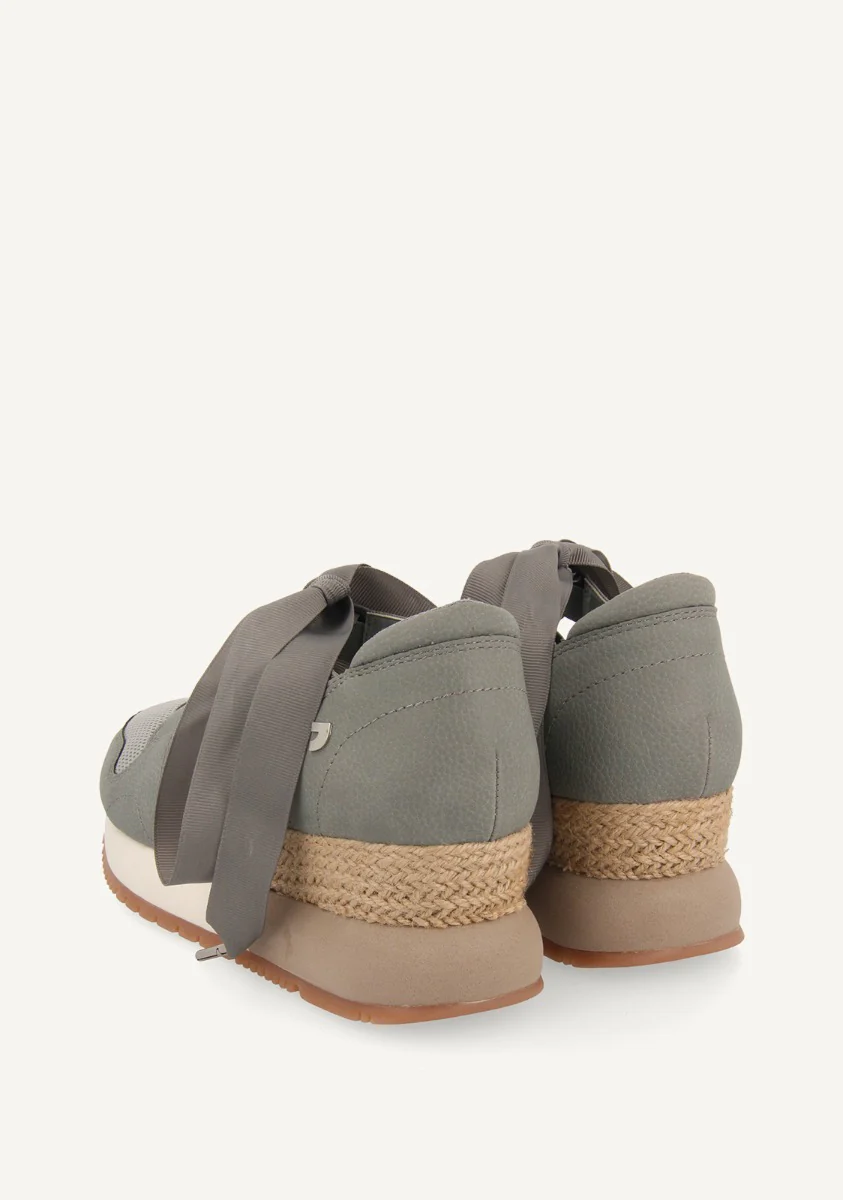 WOMEN'S ESPADRILLE JEANS SNEAKERS LIZARDA - Image 3