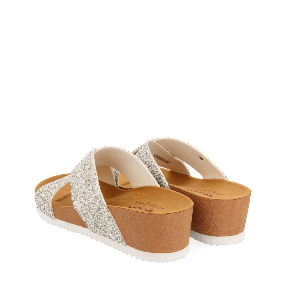 WOMEN'S GEARHART SANDALS WITH METALLIC STRAPS AND WEDGE - Image 3