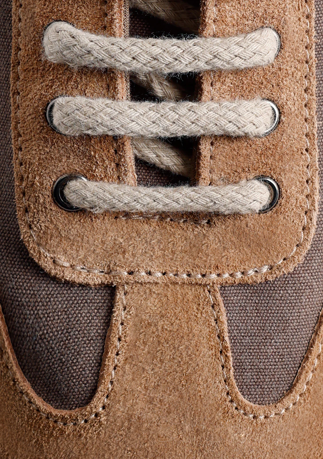 BROWN LEATHER SNEAKERS - Image 3