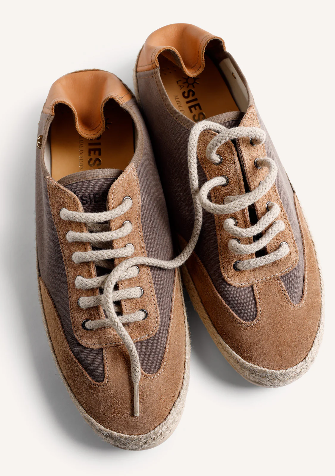 BROWN LEATHER SNEAKERS - Image 7